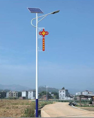 中國結太陽能路燈